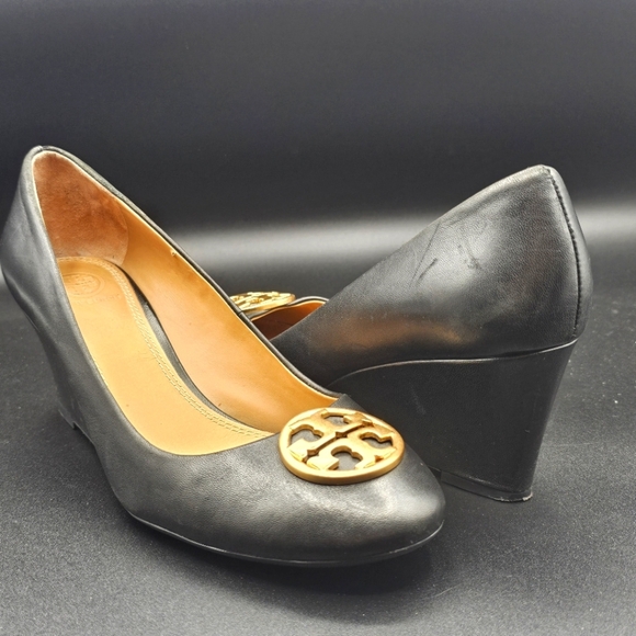 Tory Burch Chelsea 65MM Wedge Shoes - Picture 1 of 12